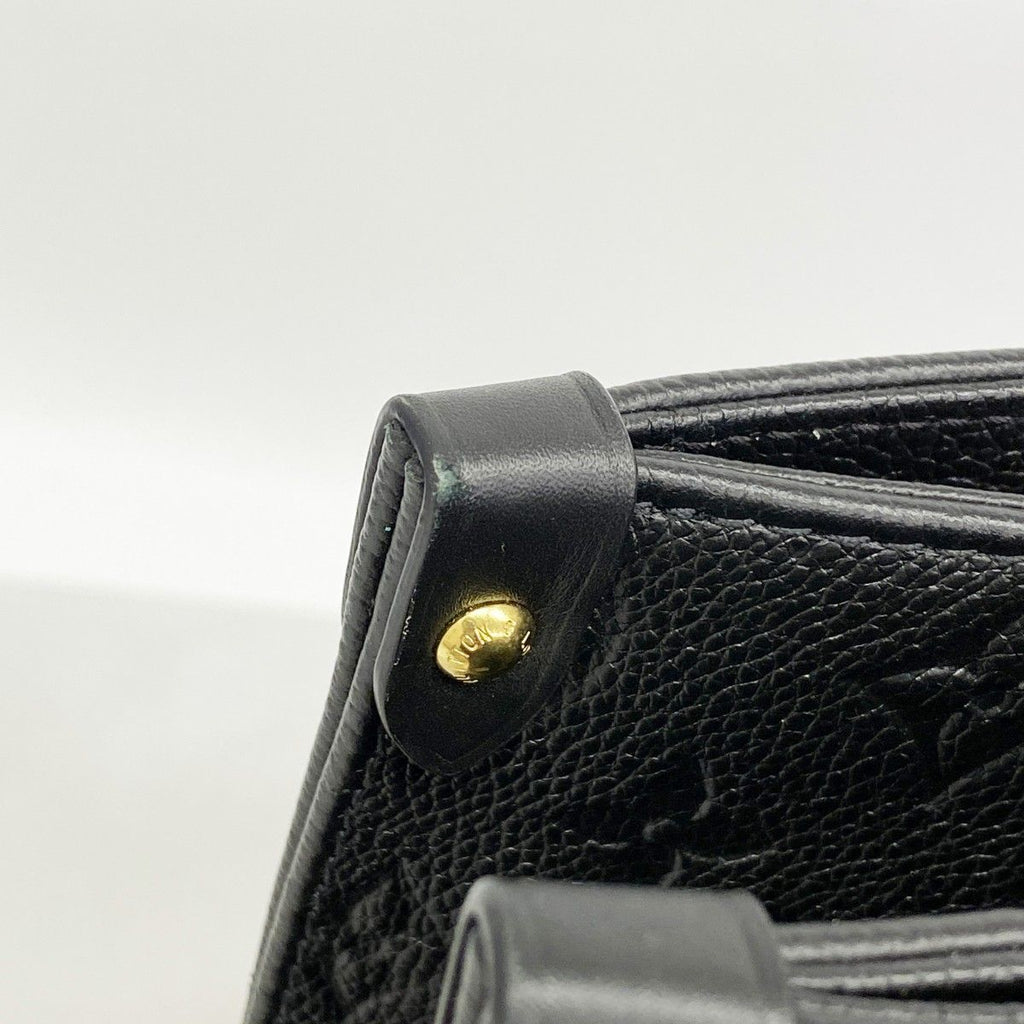 Louis Vuitton Tote Monogram Empreinte On The Go GM Noir 2-Way — view 9
