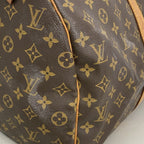 Louis Vuitton Boston Bag Monogram Keepall 45 Brown — view 6