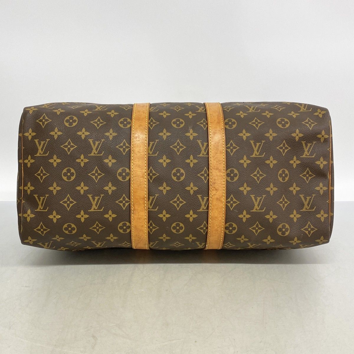Louis Vuitton Boston Bag Monogram Keepall 45 Brown — view 3