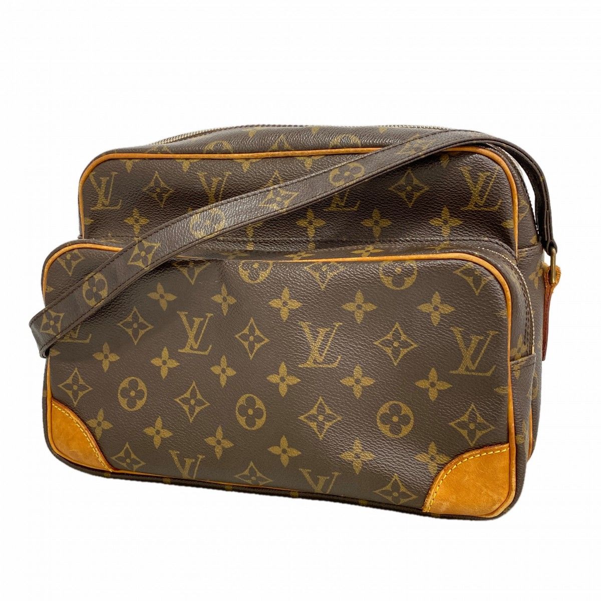 Louis Vuitton Shoulder Bag Monogram Nile Brown