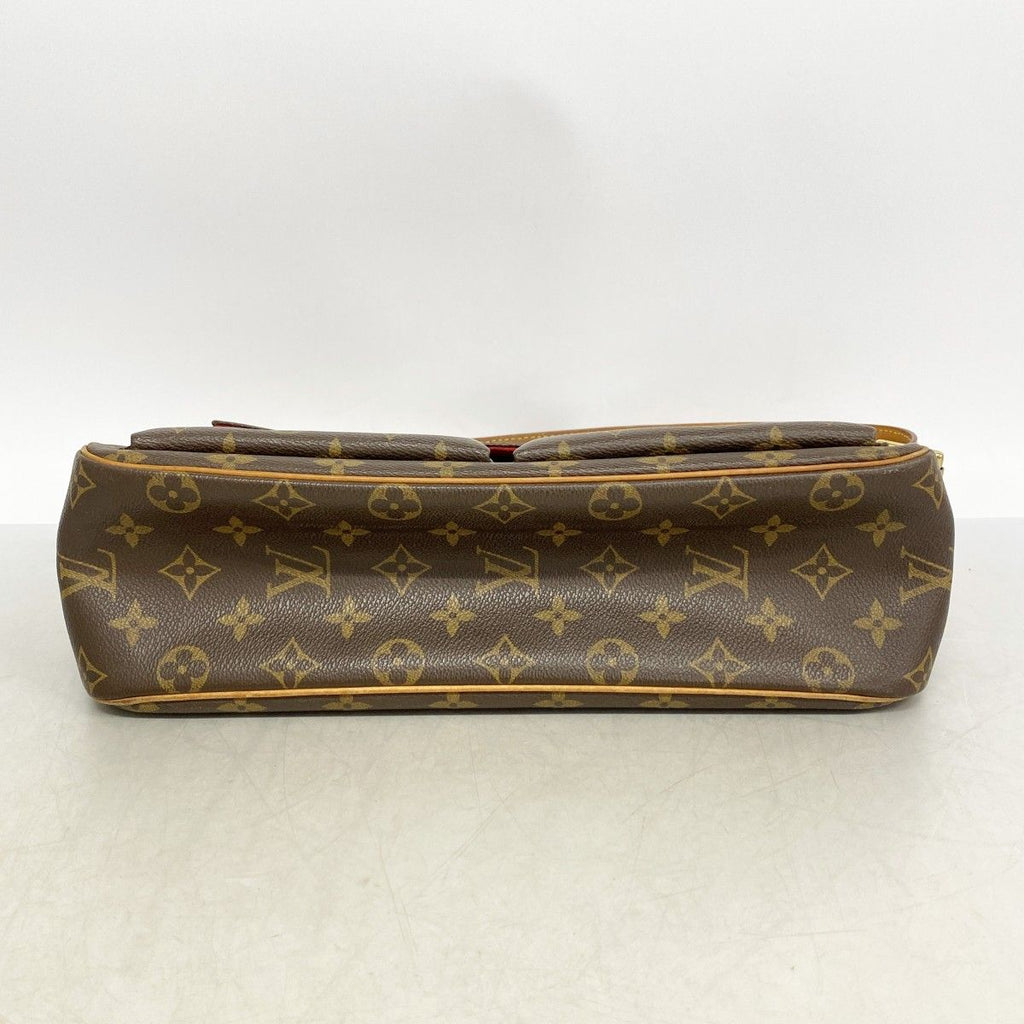 Louis Vuitton Shoulder Bag Monogram Viva Cite GM Brown — view 3
