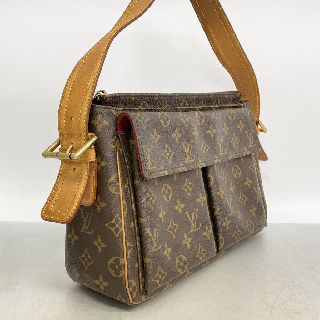 Louis Vuitton Shoulder Bag Monogram Viva Cite GM Brown — view 2