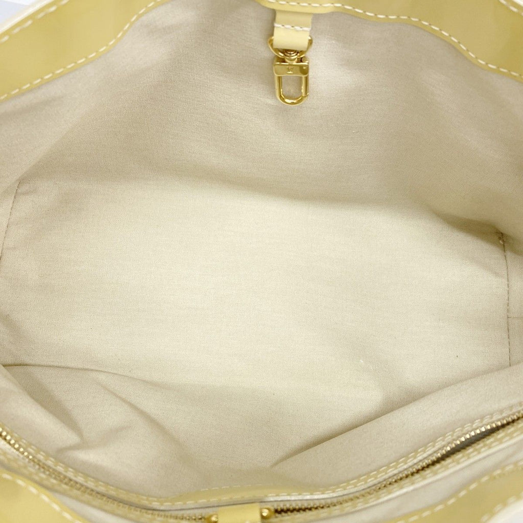 Louis Vuitton Tote Vernis Wilshire PM Blanc Corail — view 4