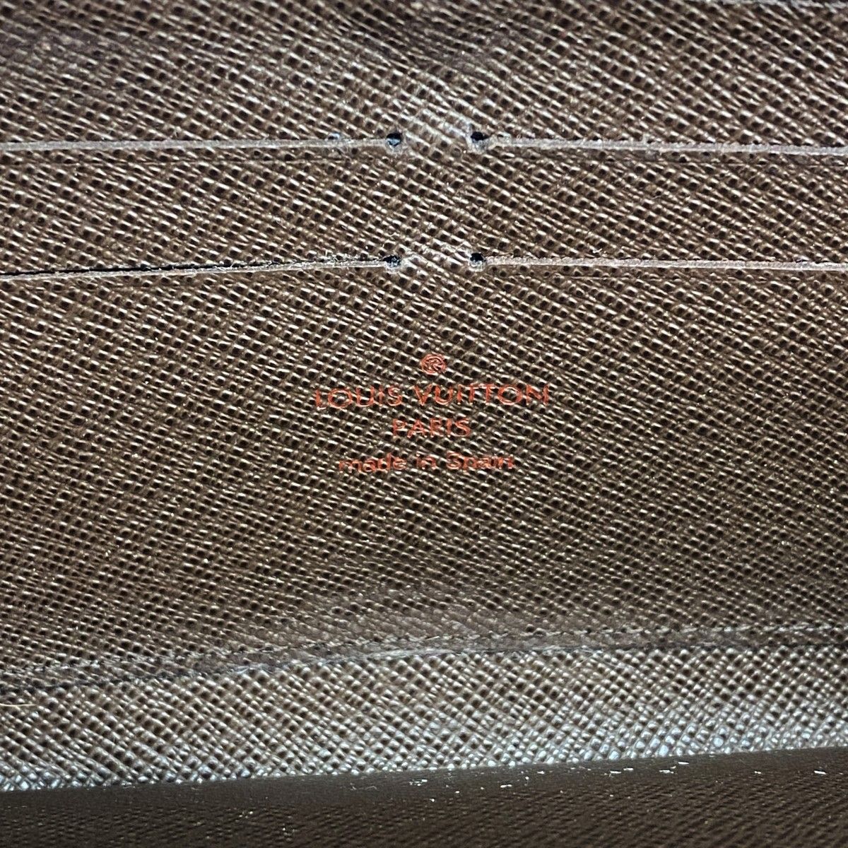 Louis Vuitton Wallet Damier Zippy Ebene — view 4