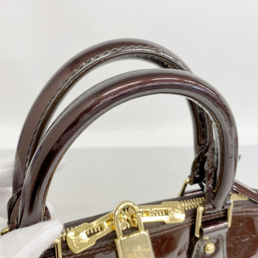 Louis Vuitton Handbag Vernis Alma PM Amaranto — view 8