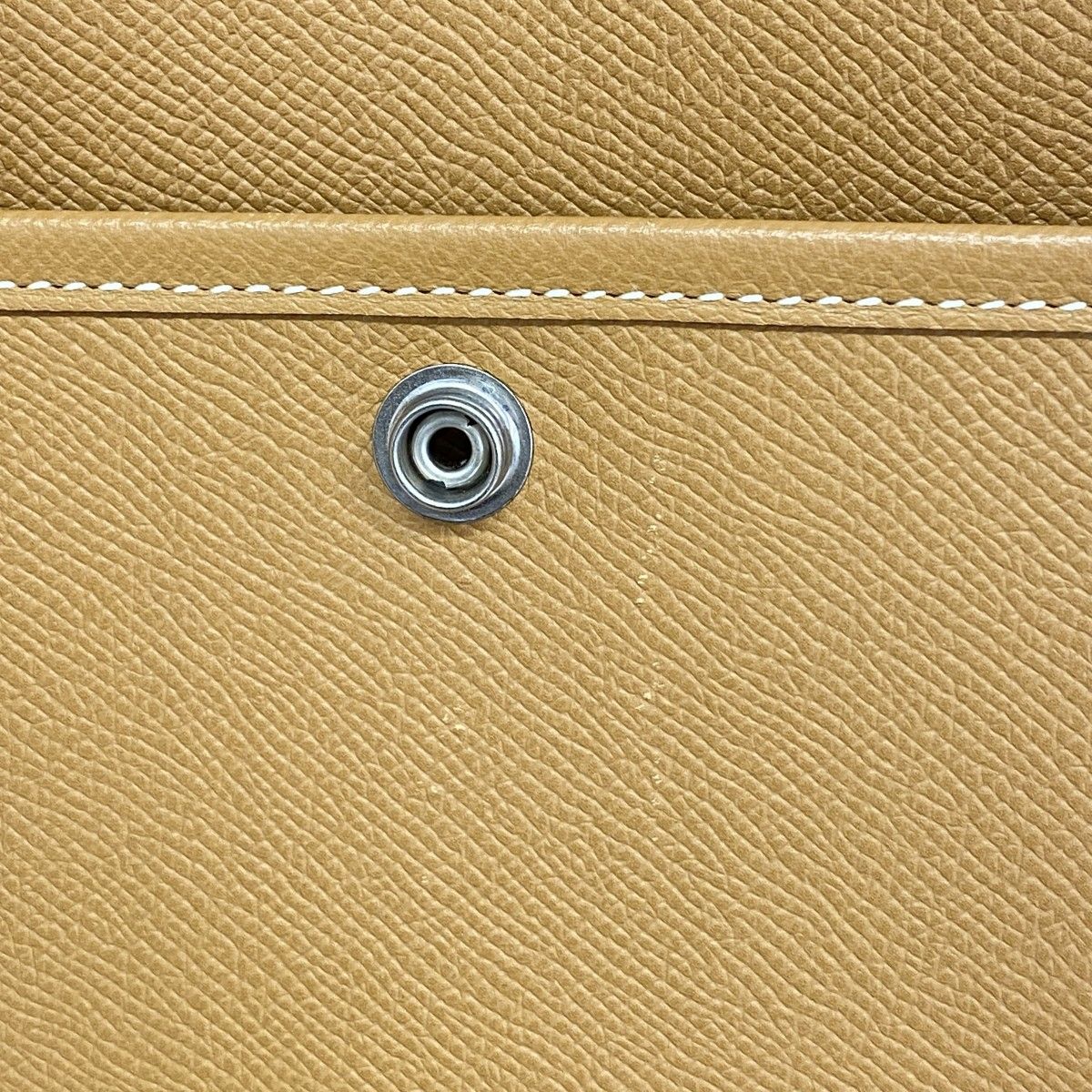 Hermes Shoulder Bag Evelyne Veau Epsom Natural Silver — view 7
