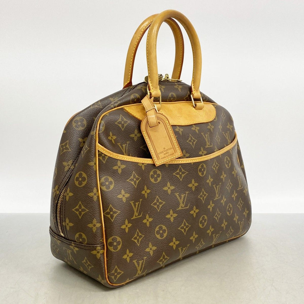 Louis Vuitton Handbag Monogram Deauville Brown — view 2