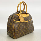 Louis Vuitton Handbag Monogram Deauville Brown — view 2