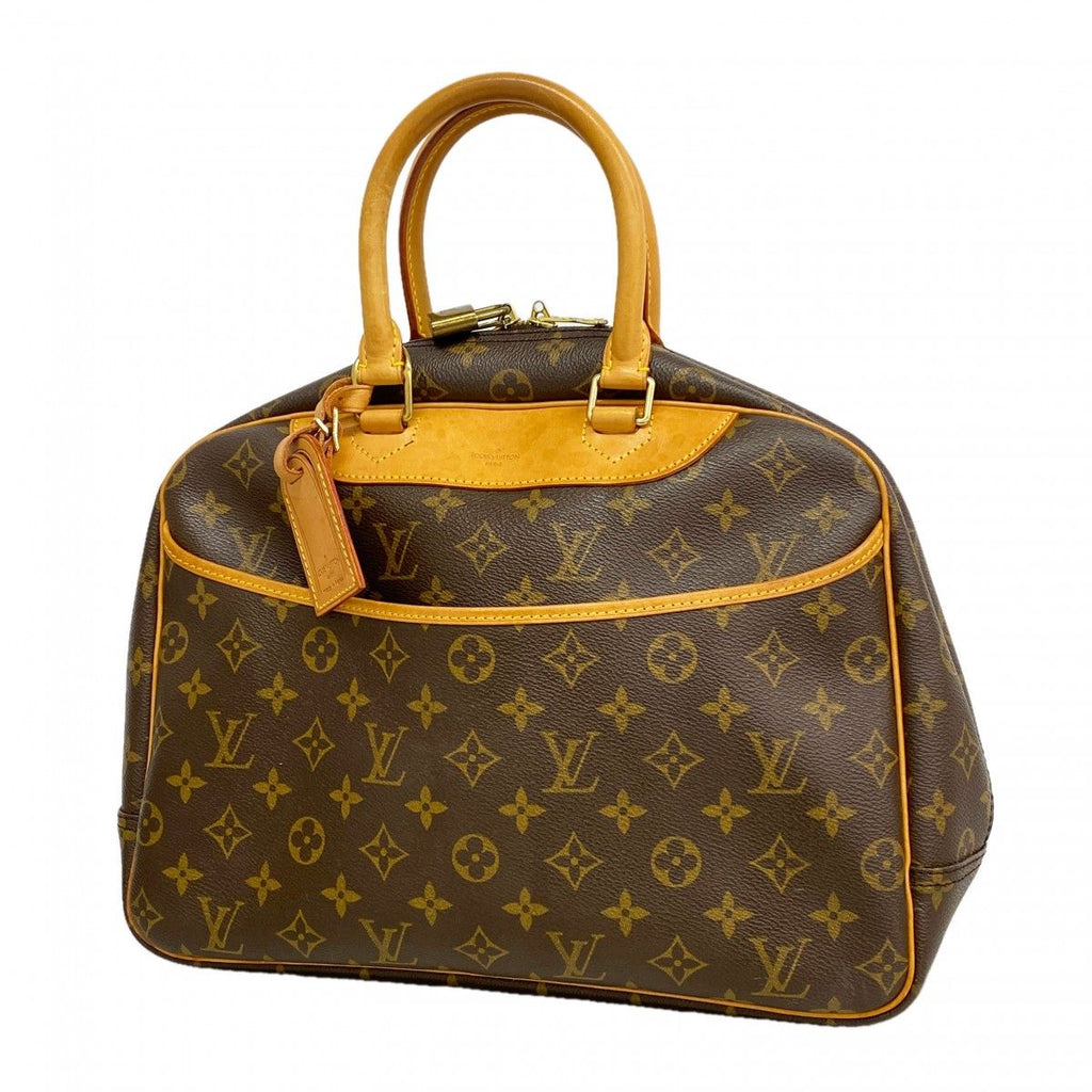 Louis Vuitton Handbag Monogram Deauville Brown