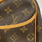 Louis Vuitton Handbag Monogram Deauville Brown — view 7
