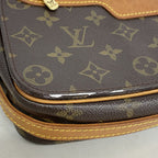 Louis Vuitton Shoulder Bag Monogram Saint Germain 28 Brown — view 6