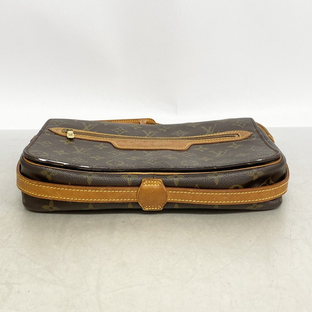 Louis Vuitton Shoulder Bag Monogram Saint Germain 28 Brown — view 3