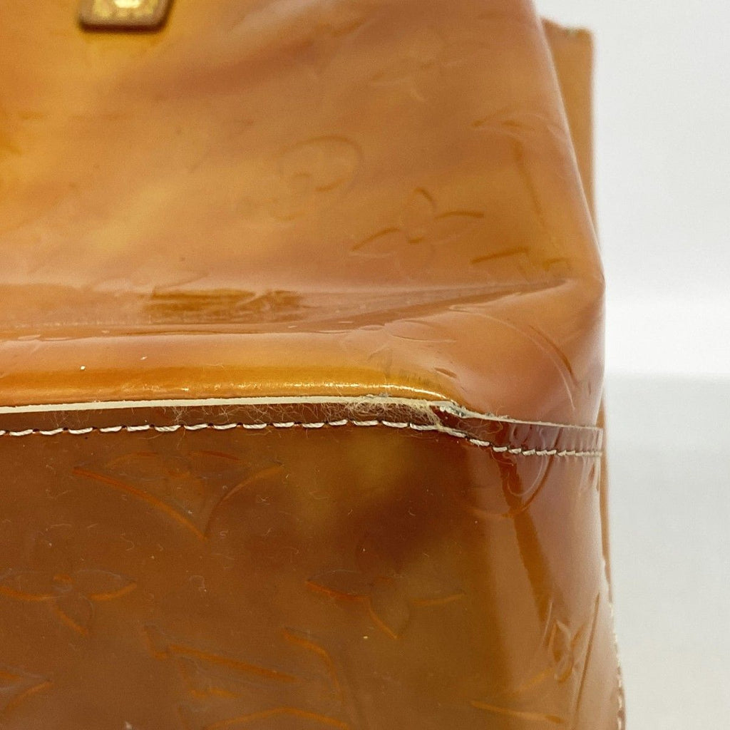 Louis Vuitton Handbag Vernis Reed PM Beige — view 6