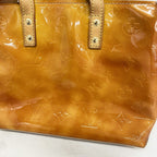 Louis Vuitton Handbag Vernis Reed PM Beige — view 9