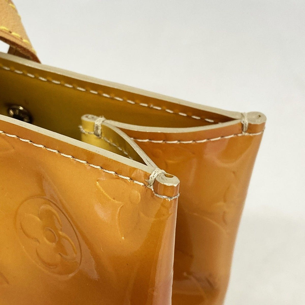 Louis Vuitton Handbag Vernis Reed PM Beige — view 7