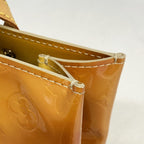 Louis Vuitton Handbag Vernis Reed PM Beige — view 7