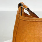 Hermes Shoulder Bag Vespa TPM Veau Epsom Orange Silver — view 7
