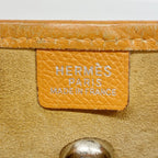 Hermes Shoulder Bag Vespa TPM Veau Epsom Orange Silver — view 5