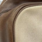 Hermes Tote Plume 32 Toile Ash Havana Silver — view 7