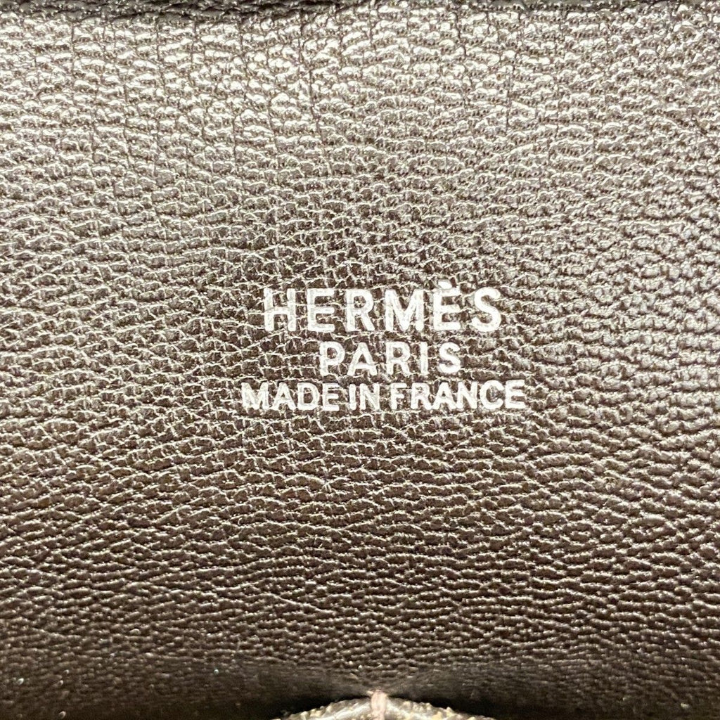 Hermes Tote Plume 32 Toile Ash Havana Silver — view 5