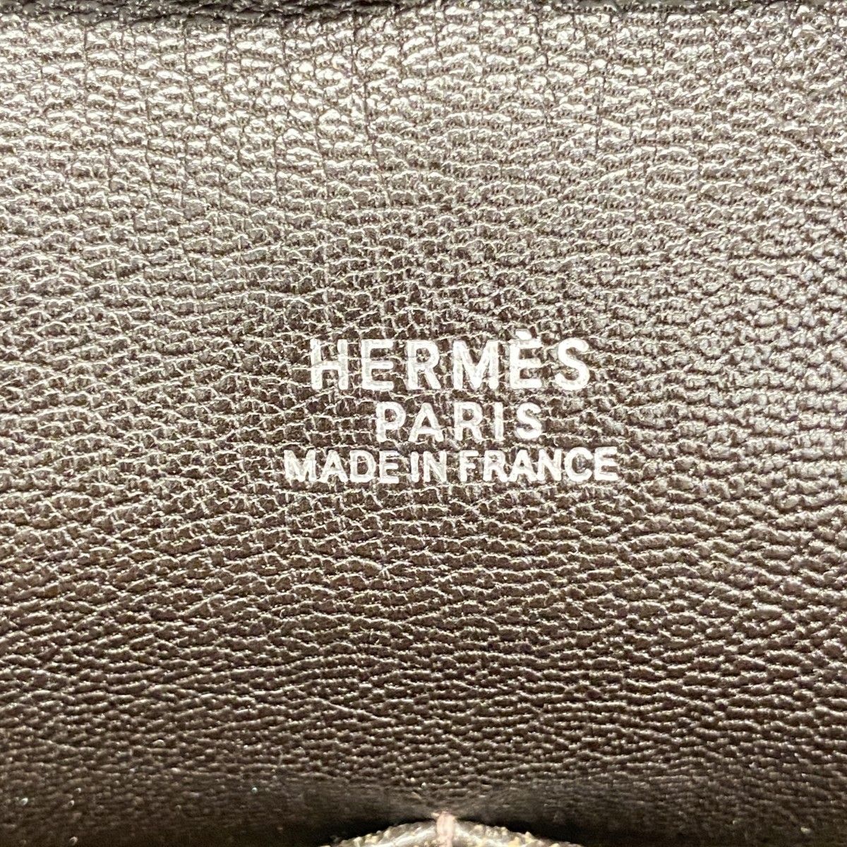 Hermes Tote Plume 32 Toile Ash Havana Silver — view 5
