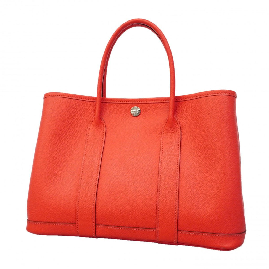 Hermes Tote Garden Party TPM Veau Epsom Rose Jaipur Silver
