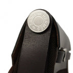 Hermes Shoulder Bag Herbag Zip Mini Toile Military Ebene Silver — view 8