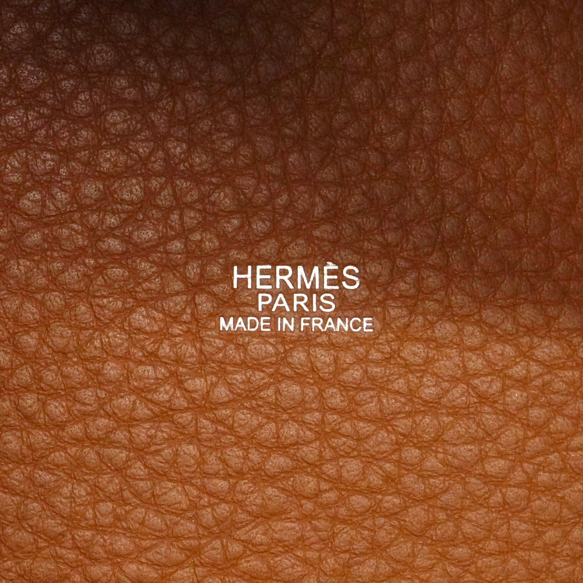 Hermes Handbag Picotin PM Taurillon Clemence Gold Silver — view 5
