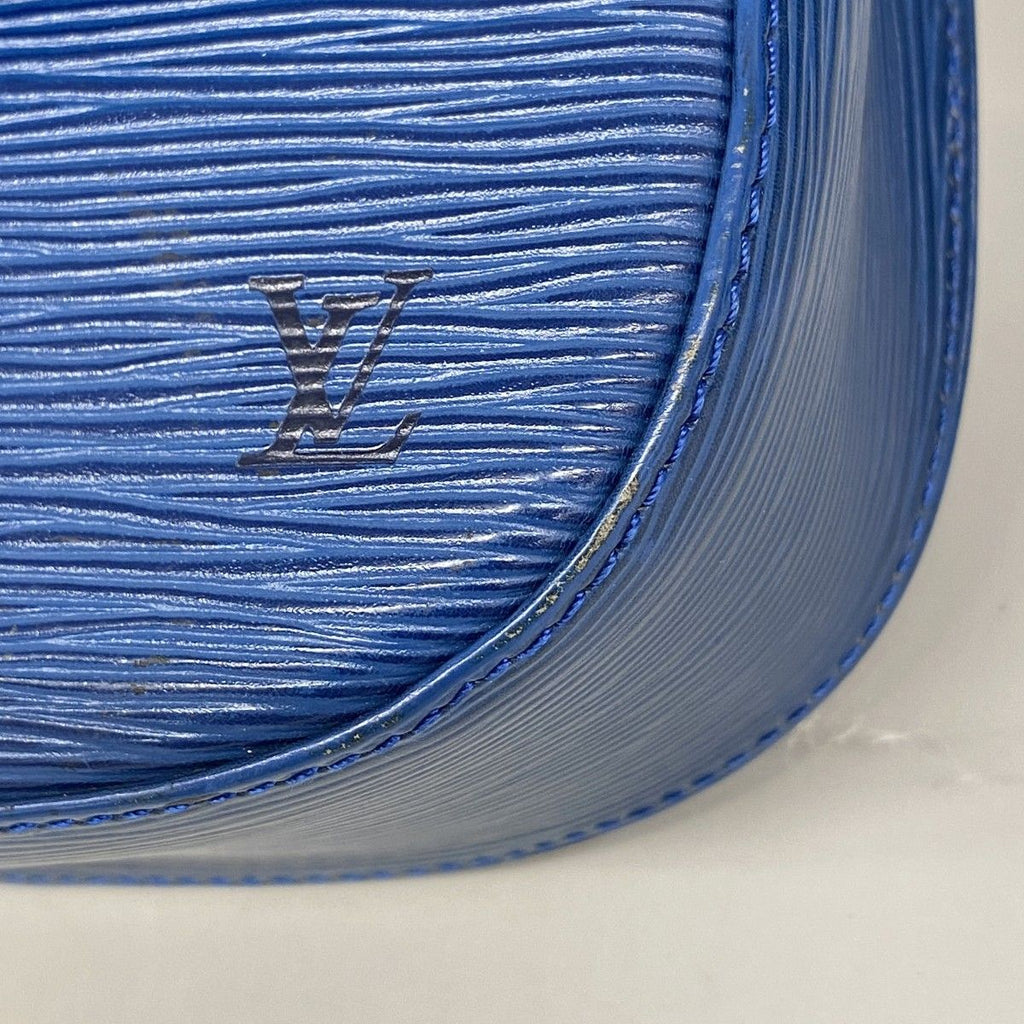 Louis Vuitton Shoulder Bag Epi Saint Cloud Toledo Blue — view 7