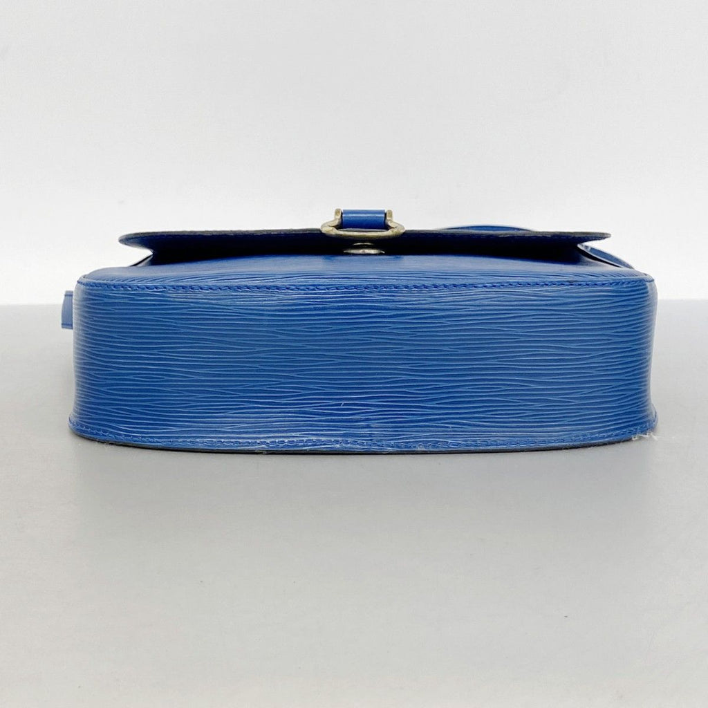 Louis Vuitton Shoulder Bag Epi Saint Cloud Toledo Blue — view 3
