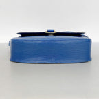 Louis Vuitton Shoulder Bag Epi Saint Cloud Toledo Blue — view 3