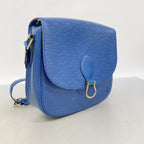 Louis Vuitton Shoulder Bag Epi Saint Cloud Toledo Blue — view 2