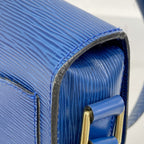 Louis Vuitton Shoulder Bag Epi Saint Cloud Toledo Blue — view 6