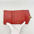 Louis Vuitton Trifold Wallet Monogram Portefeuille Pallas Compact Cerise — view 3