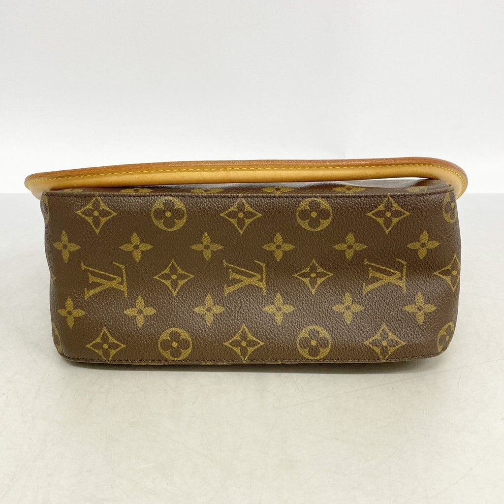 Louis Vuitton Shoulder Bag Monogram Looping MM Brown — view 3