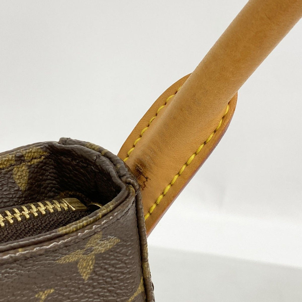 Louis Vuitton Shoulder Bag Monogram Looping MM Brown — view 7