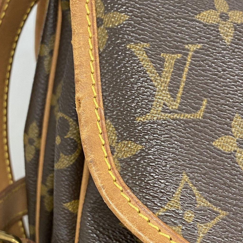 Louis Vuitton Shoulder Bag Monogram Saumur 30 Brown — view 9