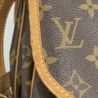 Louis Vuitton Shoulder Bag Monogram Saumur 30 Brown — view 9