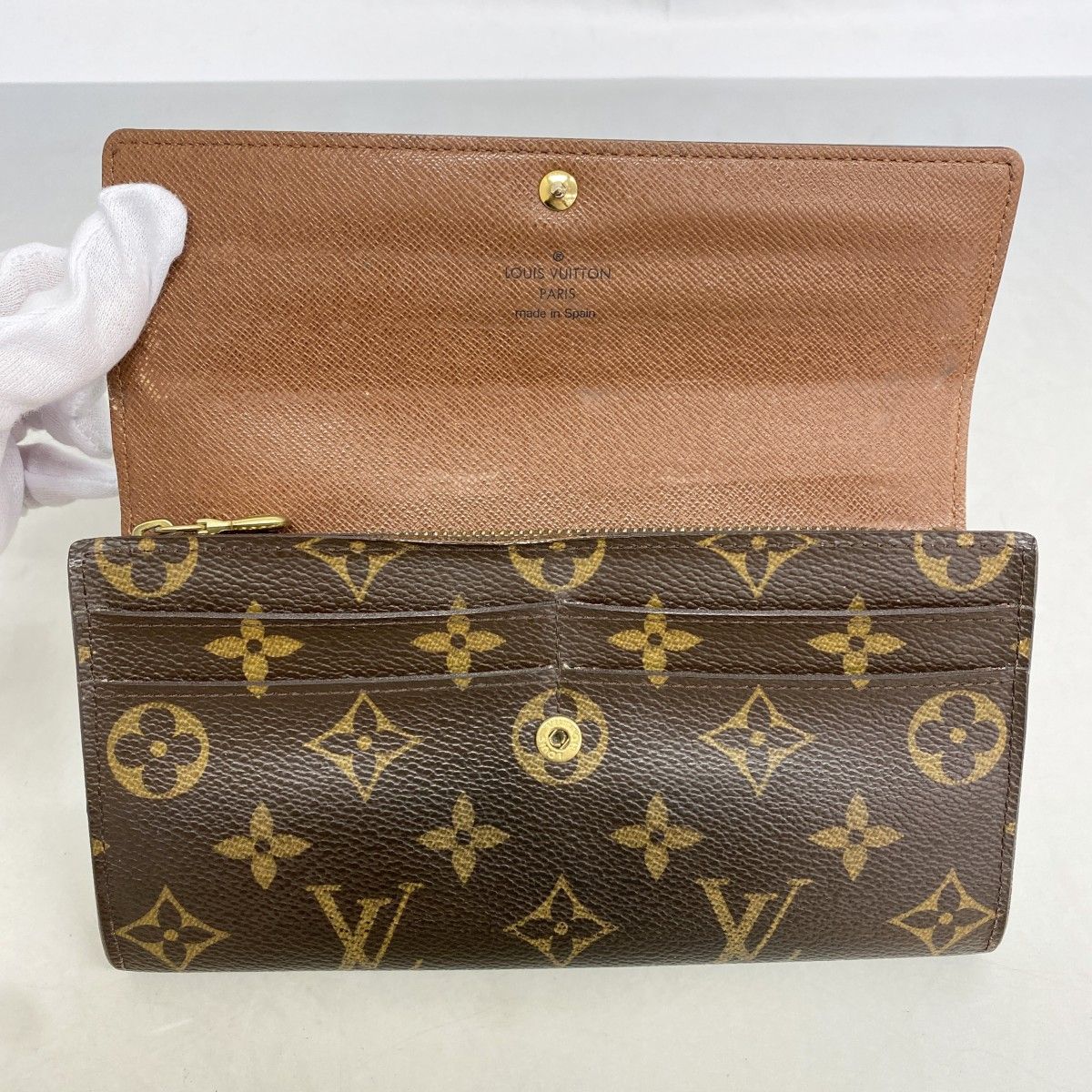 Louis Vuitton Wallet Monogram Portefeuille Sarah Brown — view 9