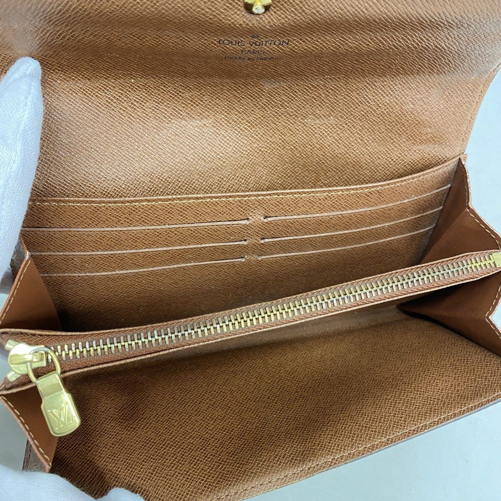Louis Vuitton Wallet Monogram Portefeuille Sarah Brown — view 3