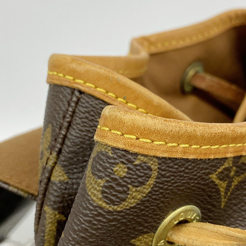 Louis Vuitton Backpack Monogram Montsouris GM Brown — view 7