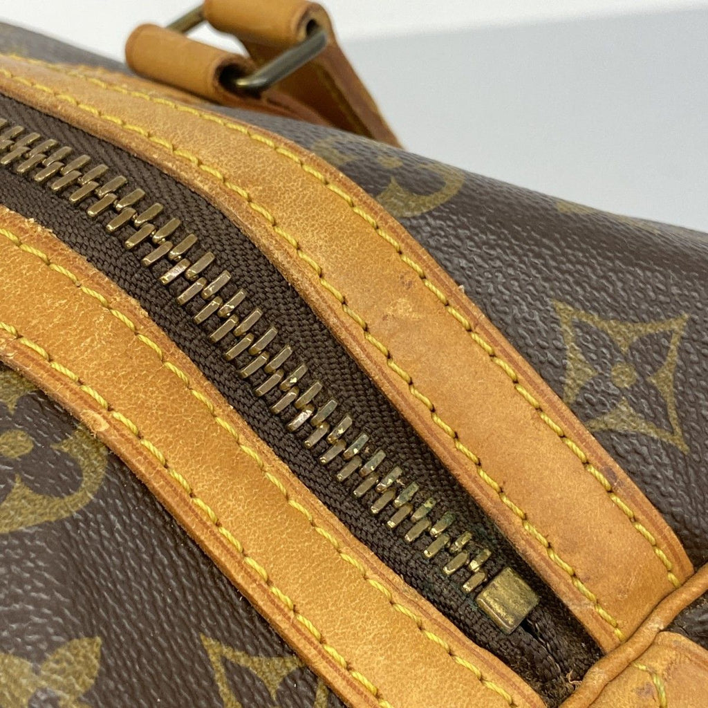 Louis Vuitton Boston Bag Monogram Sac Spool 35 Brown — view 8