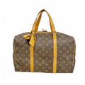 Louis Vuitton Boston Bag Monogram Sac Spool 35 Brown