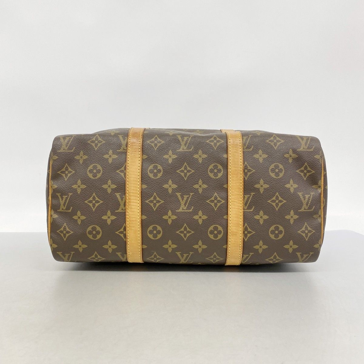 Louis Vuitton Boston Bag Monogram Sac Spool 35 Brown — view 3
