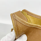 Hermes Shoulder Bag Evelyne Courchevel Gold Champagne — view 7