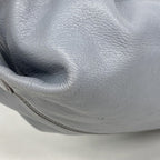 Fendi Shoulder Bag Leather Gray Gold — view 6