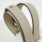 Fendi Handbag by the Way Leather Gray Ju Silver 2-Way — view 8