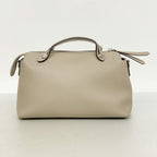 Fendi Handbag by the Way Leather Gray Ju Silver 2-Way — view 9