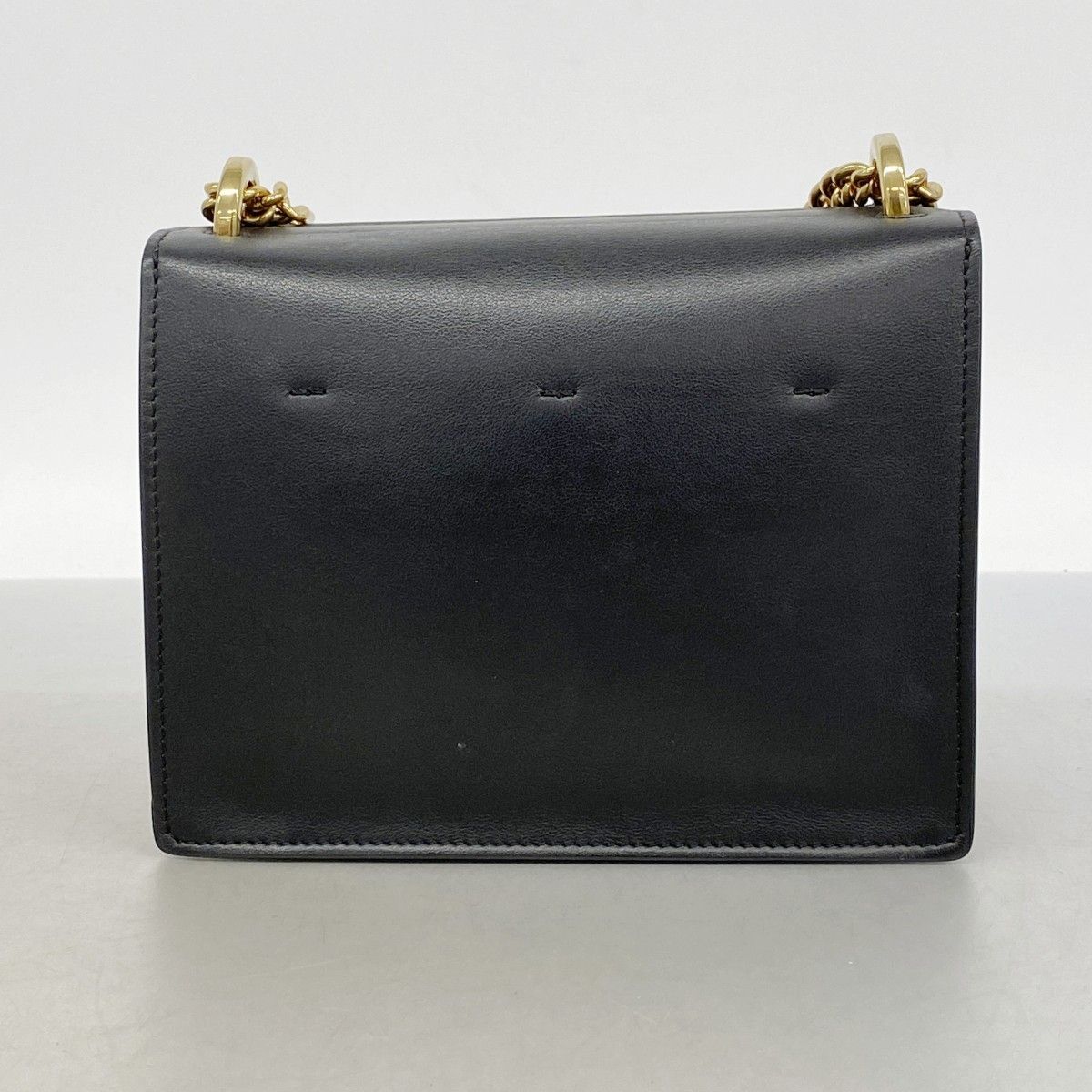 Fendi Shoulder Bag Canyu Leather Black Gold — view 9