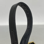 Fendi Handbag Mamma Bucket Suede Black Gold — view 7